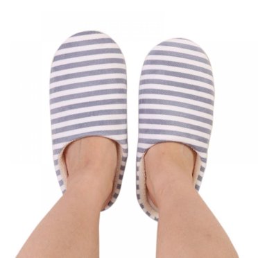 Chaussons Confortables en Mousse à Mémoire de Forme pour Femmes, Chaussures d'Intérieur/extérieur Chaudes à Enfiler avec Meilleure Arche Surpport Taille 6.5-9.5