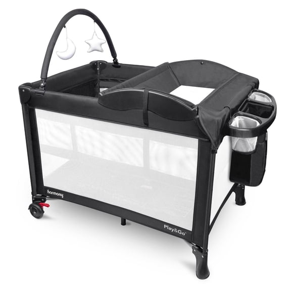 Harmony 0801006NTL Parc Play & Go All-in-One, Noir