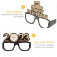 thumbnail image 3 of 12pcs Happy New Year Paper Eyeglasses 2023 Eyeglasses Photo Props for Celebration, 3 of 9