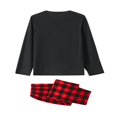 thumbnail image 4 of Family Matching Christmas Pajamas Set Snowman Printing Tops Long Pants Sleepwear, 4 of 6