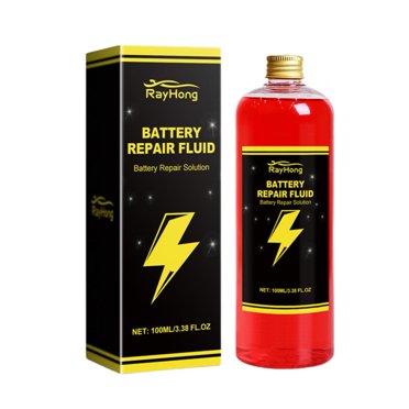 Fluide de Réparation de Batterie 100 ml Solution Liquide de Renouvellement et de Restauration de Batterie de Véhicule