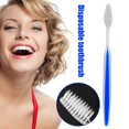 thumbnail image 2 of Disposable Travel Toothbrush & Toothpaste Set, Individually Wrapped Toiletries for Guests, Hotels, Camping, Emergency Kits, Soft Bristle Toothbrushes, Blue Plastic Case, 1 Count, 2 of 8