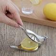 thumbnail image 4 of Yhmxh Gadgets Kitchen Essentials de Cuisine Pince Citron en Acier Inoxydable 304 Manuelle Multifonction Dispositif de Pression Orange Gadget de Cuisine Accessoires KitchenAid Accessoires de Cuisine, 4 of 8