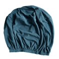 thumbnail image 3 of Siruishop Ottoman Cover Removable Solid Color Foot Stool Cover for Bedroom Living Room Blue, 3 of 8