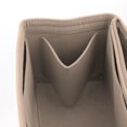 thumbnail image 3 of lionlar Zippered Handbag Insert Purse Cosmetic Makeup Organizer Bag Khaki, 3 of 8