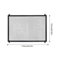 thumbnail image 4 of Dogs Barrier with 4pcs Hooks and 2pcs Telescopic Rod  Net Gate Tear-resistant Mesh Fence Portable Pet Safety Guard Enclosure Divider for Doorway Stairs, 4 of 6