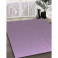 thumbnail image 3 of Ahgly Company Tapis d'Intérieur Lavable en Machine Carré Transitionnel Lilas Français Violet, 4 Pieds Carré, 3 of 7