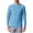 Bleu Clair, variante sur Pisexur Vêtement de Protection Solaire Homme UPF 50 Chandail à Manches Longues Homme Couleur Unie Écran Solaire Léger et Respirant et Couleur Unie à Manches Longues Rouge, TG