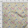 thumbnail image 3 of oneOone Georgette Viscose Medium Blue Fabric Tool Sewing Craft Projects Fabric Prints By Yard 42 Inch Wide, 3 of 4