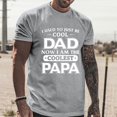 thumbnail image 2 of LUOGENLI T-shirts pour Homme pour Hommes Homme Printemps et Été Fête des Pères Décontracté Rétro Lettrage Impression Partielle T-Shirt Col Rond Manche Courte Haut 4TG T-shirts pour Hommes T-shirts Graphiques Pâques Gris G, 2 of 6