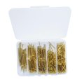 thumbnail image 2 of Siruishop Round Head Nail Tacks Craft Decorative Nail for Hanging Picture Frame Mirror 350 Gold, 2 of 8