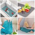 thumbnail image 4 of Summer Savings Kcavykas Kitchen Goodies,Silicone Sink Mat Rear Kitchen Sink Protector Accessory Folding Non-slip Sink Mats for Bottom Of Stainless Steel Porcelain Sink, 4 of 5