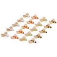 thumbnail image 4 of 20pcs Bee Charm Pendants Portable Hand Made DIY Crystal Rhinestone Alloy Bee Pendant for Jewelry Necklace Earrings Making, 4 of 14