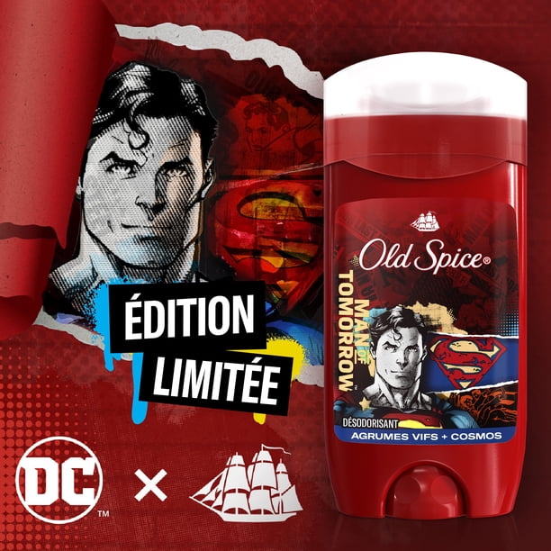 Old Spice Superman デオドラントスティック 3本セット Old Spice Superman Gift Set with Superman Deo 85g and Body Wash