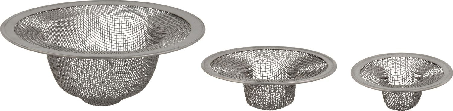 Peerless Stainless Steel Mesh Strainers - 3 Pack