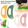 thumbnail image 3 of Outil de massage en Résine Jaune avec Poignée Grand Outil pour Dos Cou Visage Jambes, 3 of 9