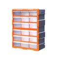 thumbnail image 4 of Lipstore Drawers Storage Cabinet Organizer Container Wall Mounted Practical Tools Box for Orange 18 Drawers, 4 of 8