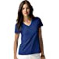 thumbnail image 3 of Hanes T-Shirt Col en V pour Femmes Nano-T_deep Royal_L, 3 of 3