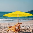 thumbnail image 1 of Outdoor Replacement Umbrella Canopy | Waterproof Polyester Sunshade Cover | Fits 6/8 Rib Frames | 21 Colors & 7 Sizes | Easy Install for Courtyard, Patio, Beach, Garden Umbrellas |, 1 of 5