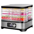 thumbnail image 1 of VIVOHOME Electric 400W 5 Trays Food Dehydrator Machine with Digital Timer and Temperature Control for Fruit Vegetable Meat Beef Jerky Maker BPA Free, 1 of 5