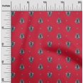 thumbnail image 1 of oneOone Silk Tabby Fabric Diamond & Paisley Block Print Fabric By The Yard 42 Inch Wide, 1 of 4