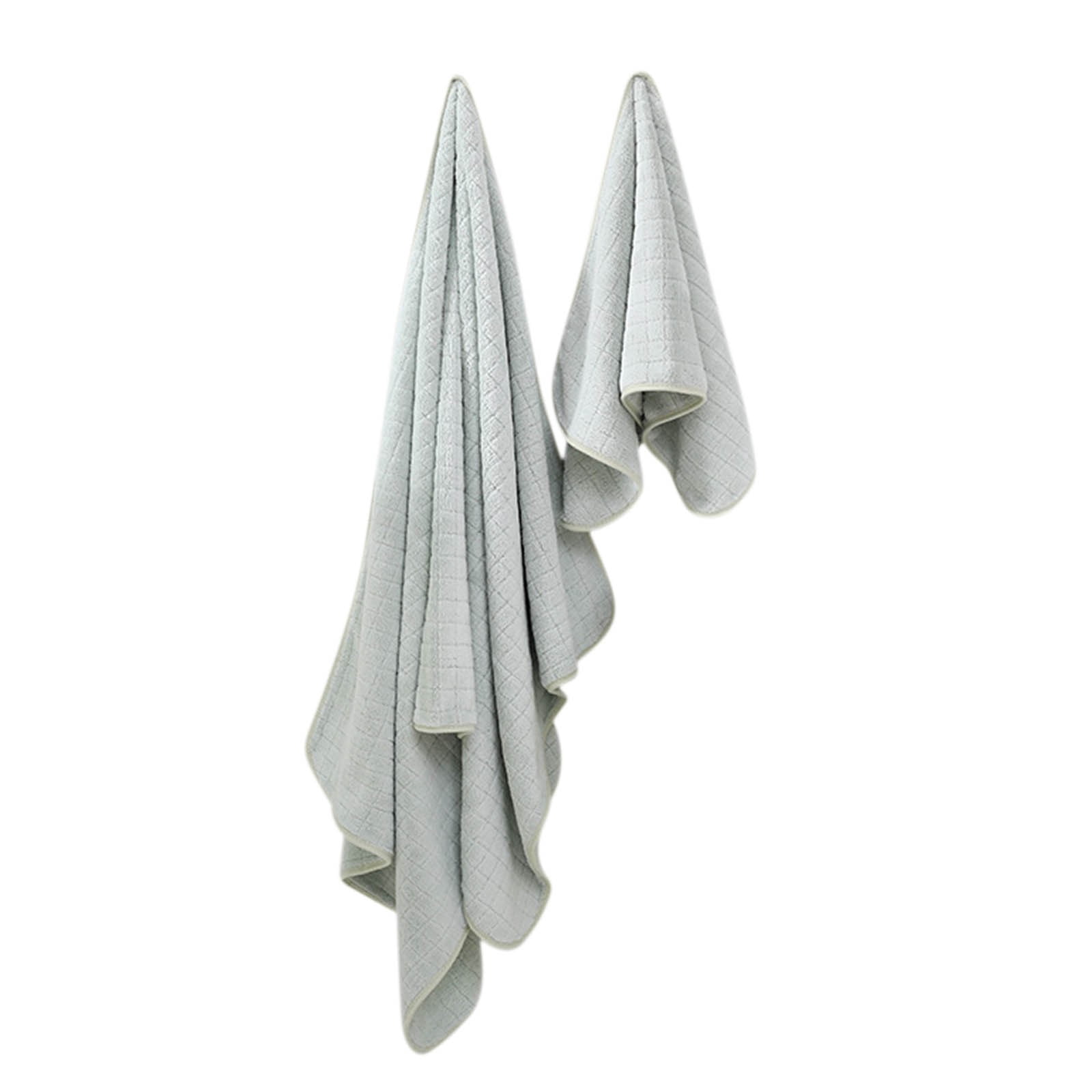 Wzzjkit Towel Set Deluxe Bath Towel Ultra Soft Cotton Towel Set High Absorbent Towel Includes 1 Bath Towel and 1 Towel for Home Office Bar Hotel Outdoor Bath Towel Set