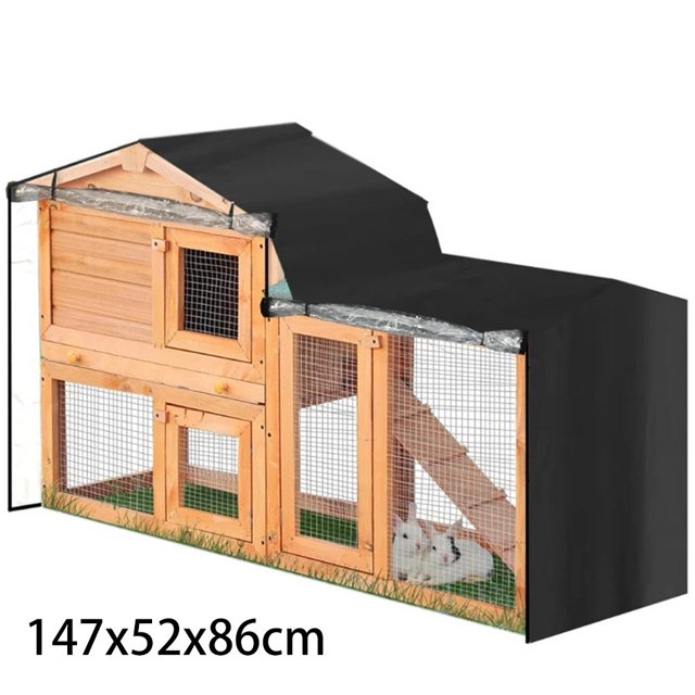cage Pointue Anti-Poussière et Anti-Humidité Boîte pour Animaux Sans cage