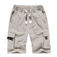 thumbnail image 2 of Meichang Cargo Shorts for Men Big and Tall Summer Tactical Work Shorts Comfortable Travel Cargo Shorts with Multi Pockets Cargo Shorts for Men Under $10, 2 of 3