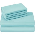 thumbnail image 1 of 400 Thread Count 4 Piece Quality Sheet Set Deep Pocket 18 Inch 100% Egyptian Cotton Solid Pattern with 2 Side Pockets, 1 of 3