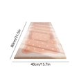 thumbnail image 3 of Chok Soft Bedroom Rugs - Bedside Rug  Flocking Carpet with Non-Slip Rubber Bottom  Modern Design  Easy to Clean - Ideal for Bedroom  Living Room  Nursery  College Dorm - 40cmx80cm, 3 of 7