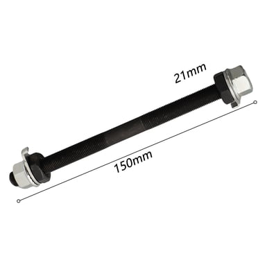 Mountain Bike Bicycle Wheel Hub Axle Front Rear Solid Spindle Shift Shaft Front Axle