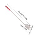 thumbnail image 3 of Brush Poop Off Bird Poop Remover Parrot Cage Brush Shovel Bird Cage Accessories Bird Cage Brush Pet Bird Cleaning Brush Bird Brush Scraper Stainless Steel Cleaner, 3 of 4