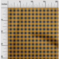 thumbnail image 1 of oneOone Cotton Cambric Fabric Gingham Check Printed Craft Fabric BTY 56 Inch Wide, 1 of 4