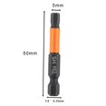 thumbnail image 2 of 1Pc Hexagon Screwdriver Bit Quick Change Impact Driver Power Drill Length 50Mm, 2 of 9