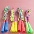 thumbnail image 5 of Skipping Ropes Kids, Jump Rope for Kids with Wooden Handle Adjustable Cotton Braided Jumping Ropes, 5 of 5