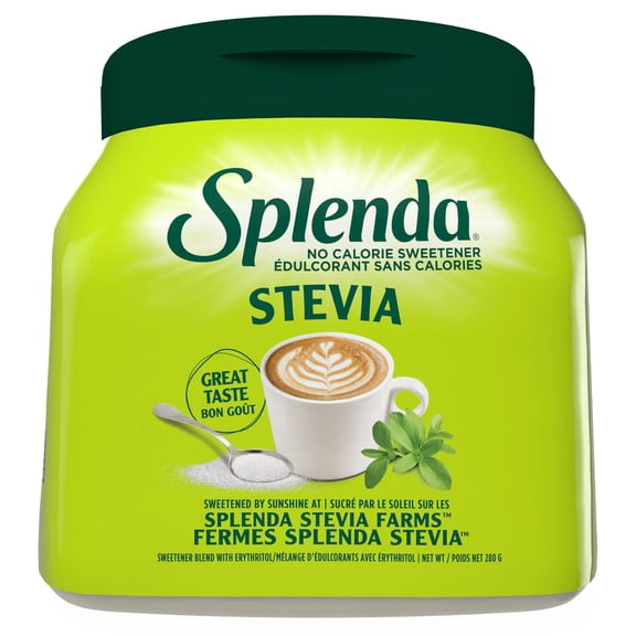 Splenda, Farm Grown Stevia, No Calorie Sweetener Sugar Substitute, 280 g Jar