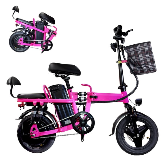 Folding Electric Bike for Adults, 500W EBike 48V 20AH Removable Battery Disc Brake E-Bicycle