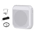 thumbnail image 2 of Voice Amplifier 2200mAh Megaphone Speaker Personal Voice Amplifier for Classroom White, 2 of 9