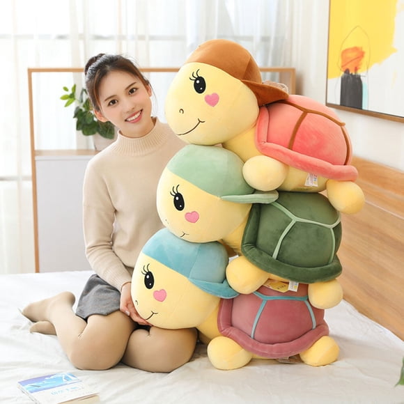 Minkissy 1Set Stuffed Sea Animal Turtle Toys For Home And Shop Use 11.8x11.8x11.8in