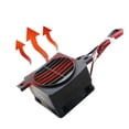 thumbnail image 1 of Insulated 220V PTC Fan Heater Constant Temperature Electric Heater Space Heating Incubator 200w, 1 of 8