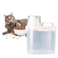 thumbnail image 2 of Milaget Airtight Pet Food Storage Container Bin For Pet Cat Dog Food Box beige small, 2 of 7