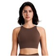 thumbnail image 1 of Yuyuzo Sports Bras for Women Wireless High Support Seamless Stretchy Full Coverage Active Workout Crop Tank Tops, 1 of 5