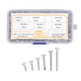 thumbnail image 3 of Self Drilling Screw Kit, Round Head Cross Screw Multifunctional  Holding Force 140PCS 6 Specifications  For Machinery Repair For Woodworking, 3 of 8