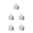 thumbnail image 3 of relayinert Foldable Storage Bag Travel Companion For All Occasions Waterproof Beach Bag blue flower 5Set, 3 of 6