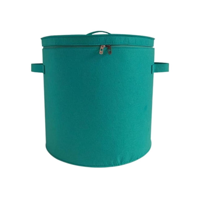 Feltree Zippered Storage Bucket Household Toy Storage Basket Dirty Clothes Basket Large Capacity Miscellaneous Storage Bucket
