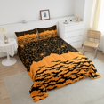 thumbnail image 3 of YST Spider Web Full Bedding Set,Gothic Halloween Decorations Comforter Set,Ginger Bats Birds Duvet Set,Goth Horror Theme Bed Set,Reversible Wildlife Down Comforter for Kids Boys Girls, 3 of 5
