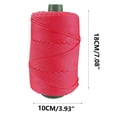 thumbnail image 1 of Meitianfacai Light Weight Ice Silk Thread Composite Yarn Hand Woven DIY Hollow Thread Hook Pack Summer Cool Hat Cushion Yarn, 1 of 4