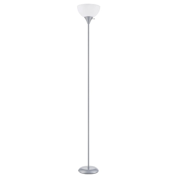 Mainstays 71 In Silver Finish Floor Lamp