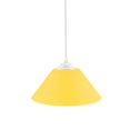 thumbnail image 1 of Milaget Suspension Moderne en Forme de Cône Abat-Jour Lustre Jaune, 1 of 9