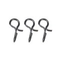 thumbnail image 1 of Fly Hook Snap, Black , 50Pcs Fishing Tool Stainless Steel For Keychain Clip  Fishing Jigs, 1 of 6